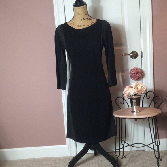 H&M Black & Grey Color block Dress - Picture 1 of 3